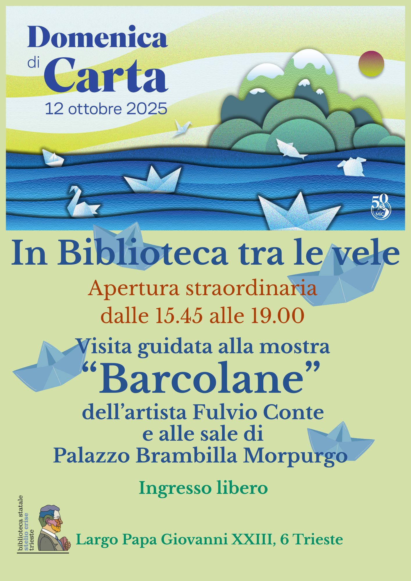 In biblioteca tra le vele